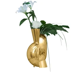 Lumaca Vaso d'oro con bordo