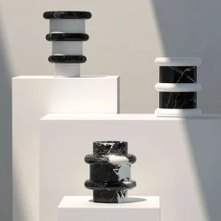 Lumière Vaso Grande Bianco