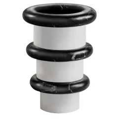 Lumière Vaso Grande Bianco