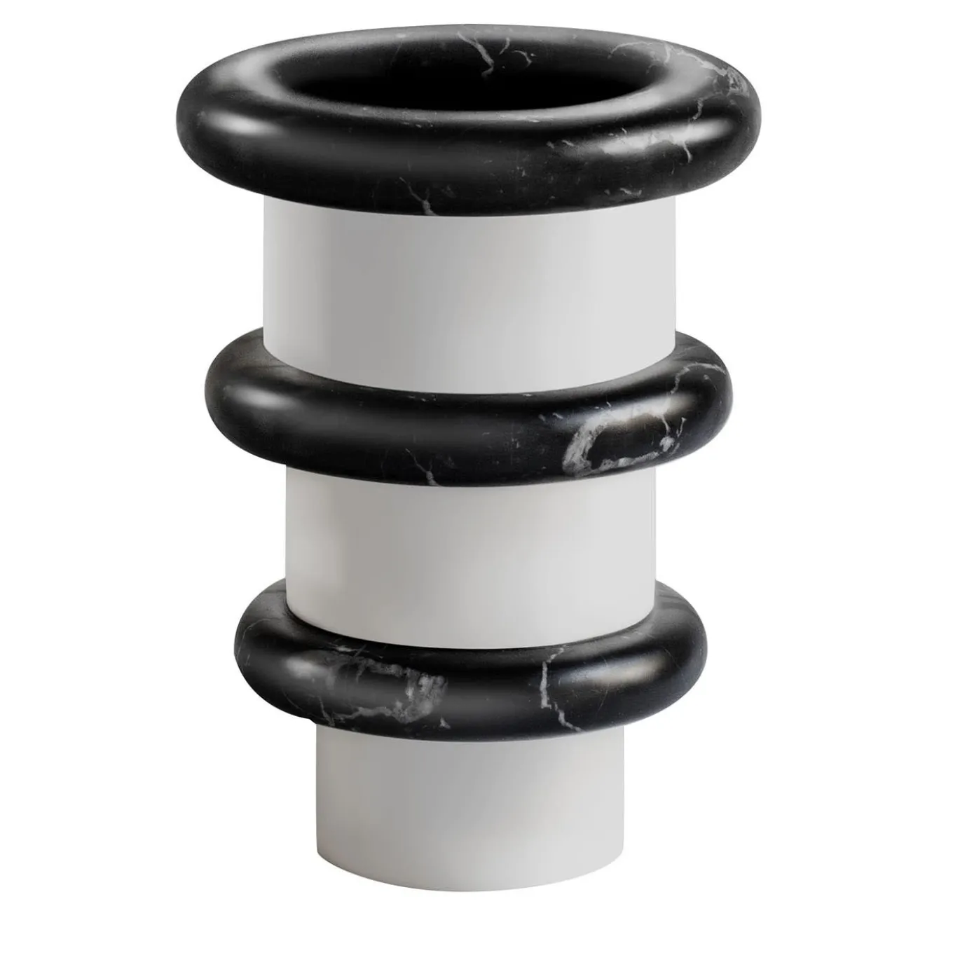 Lumière Vaso Grande Bianco