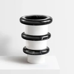 Lumière Vaso Grande Bianco