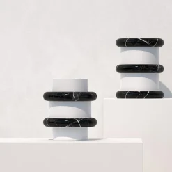 Lumière Vaso Medio Bianco