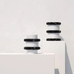 Lumière Vaso Medio Bianco