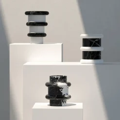 Lumière Vaso Medio Nero