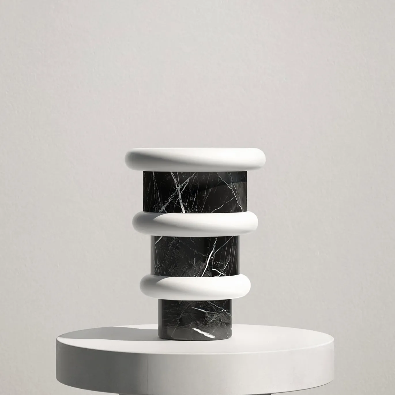 Lumière Vaso Nero Grande