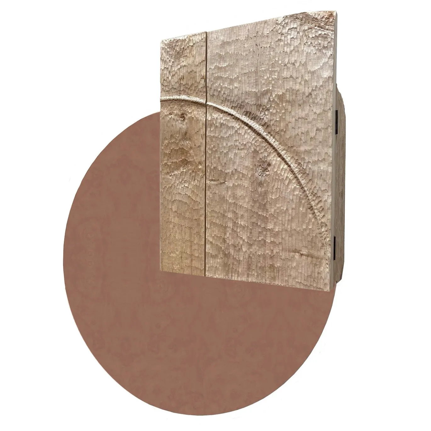Luna Mocha Mousse Sideboard Circolare Media