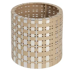 Lux Trabem Cachepot d'oro e d'argento