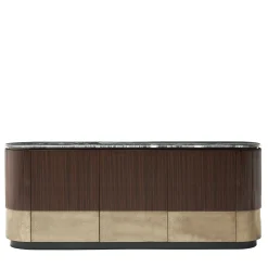 Madia Alma-Decor ED/50 659 con piano in marmo Silver Paradiso