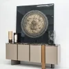 Madia Bon Ton in legno con piano in marmo Emperador