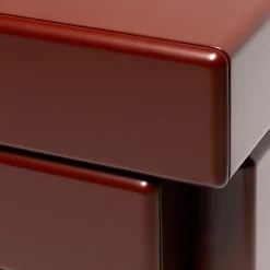 Madia Brick D in Legno Laccata Rosso Amarone
