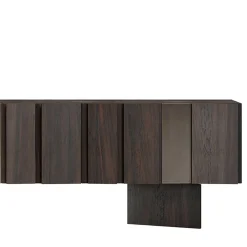 Madia Fractal in legno e ottone