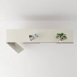 Madia Minimalista V in Legno Bianco