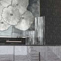 Manhattan Vaso grande in vetro trasparente