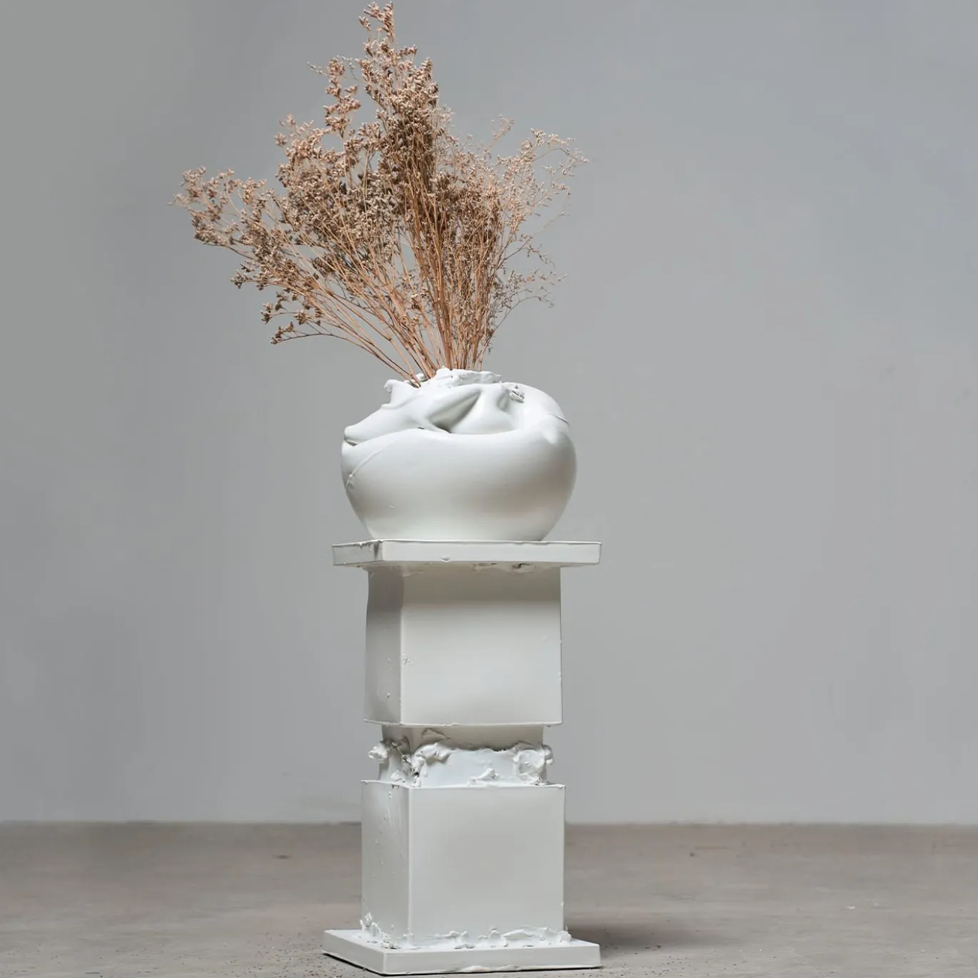 Marostica+Marostica+Cassola tavolino in ceramica sabbia bianca
