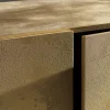 MAYA 210/60 Mobile da soggiorno in finitura ottone