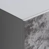 MAYA 210/80 Sideboard in finitura alluminio