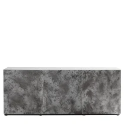 MAYA 210/80 Sideboard in finitura alluminio