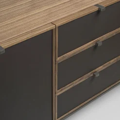 Melody 4 Credenza in Legno Marrone