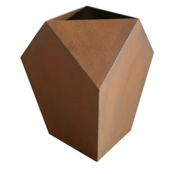 MGC35 Vaso in acciaio corten