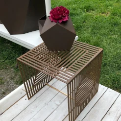 MGC35 Vaso in acciaio corten