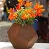 MGC12 Vaso in acciaio corten