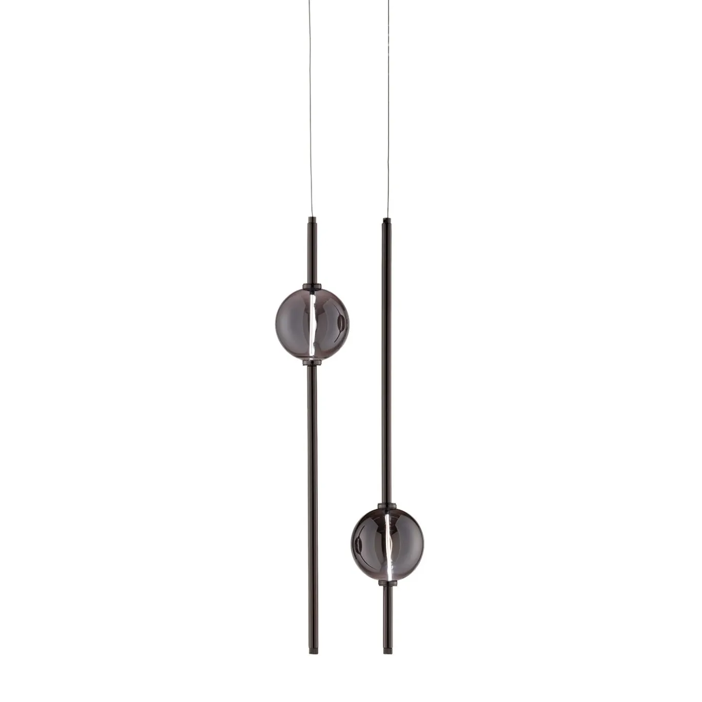 Mikado In&Out Lampadario Nero