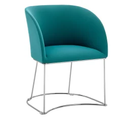 MILLY BLUE-GREEN VISITOR CHAIR #1 di Basaglia + Rota Nodari