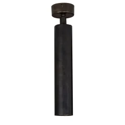 Mini lampada da soffitto Kyle Pl in ottone nero