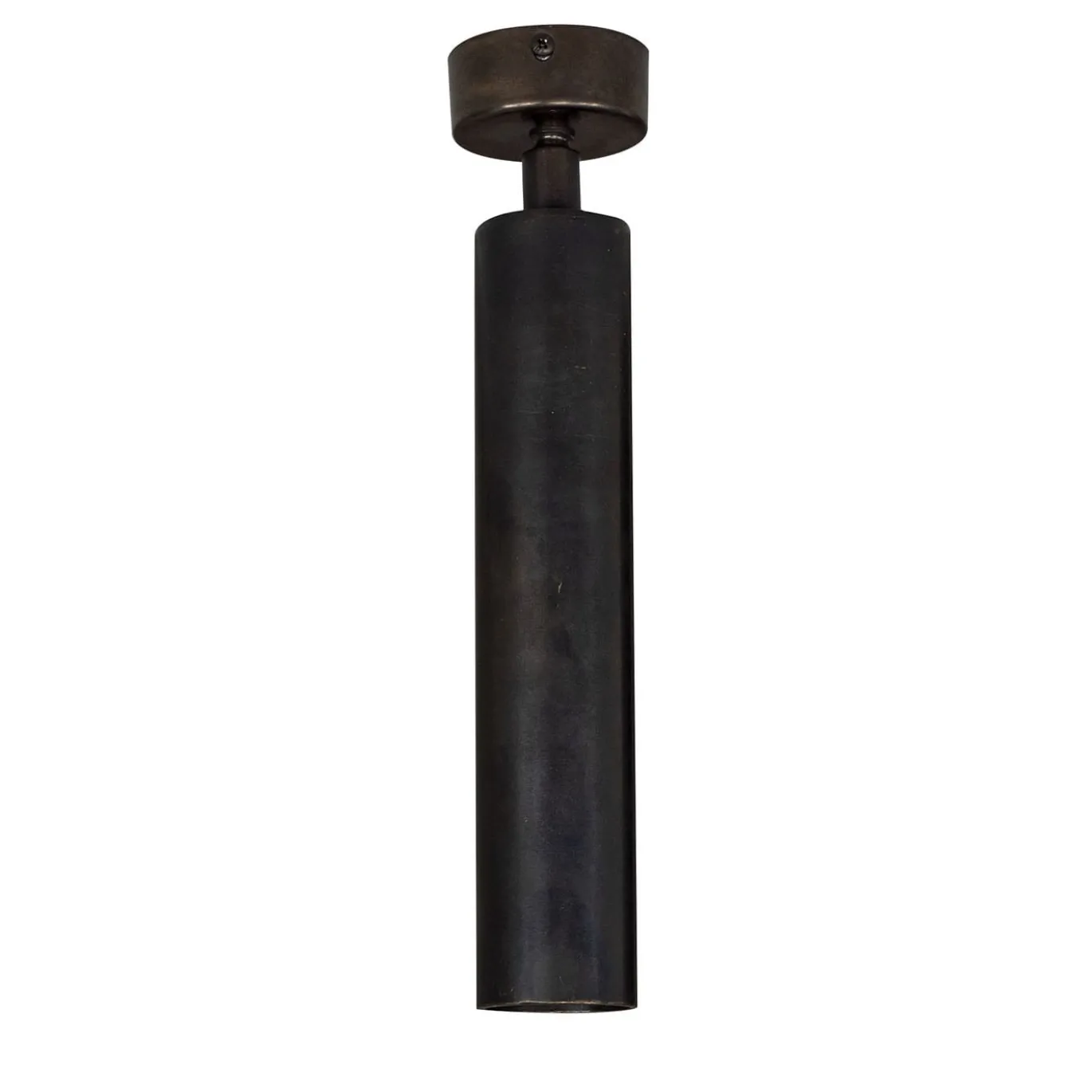 Mini lampada da soffitto Kyle Pl in ottone nero