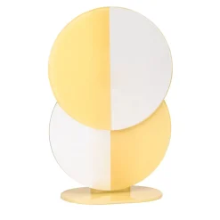Minima Piccolo specchio da tavolo giallo