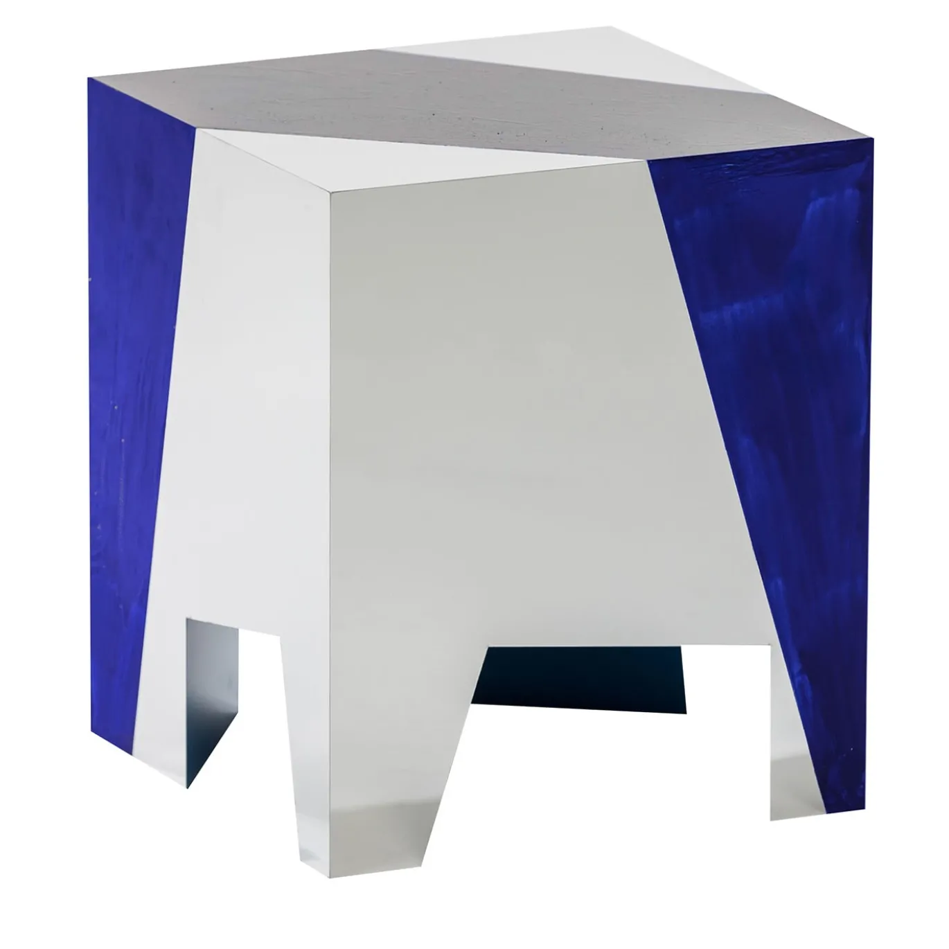 Mini Sissi Blu Di Prussia Set di cinque sgabelli