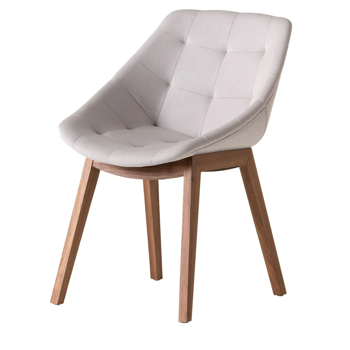 Miss Lily Gray Poltrona a 4 gambe in legno
