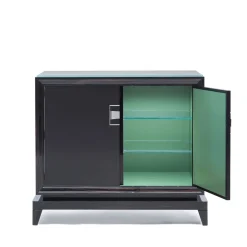 Mobile bar in ebano