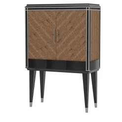 Mobile Bar in Eucalipto Mocha della Collezione Studio Privé
