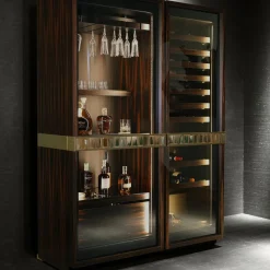 Mobile Bar Manhattan in Ebano