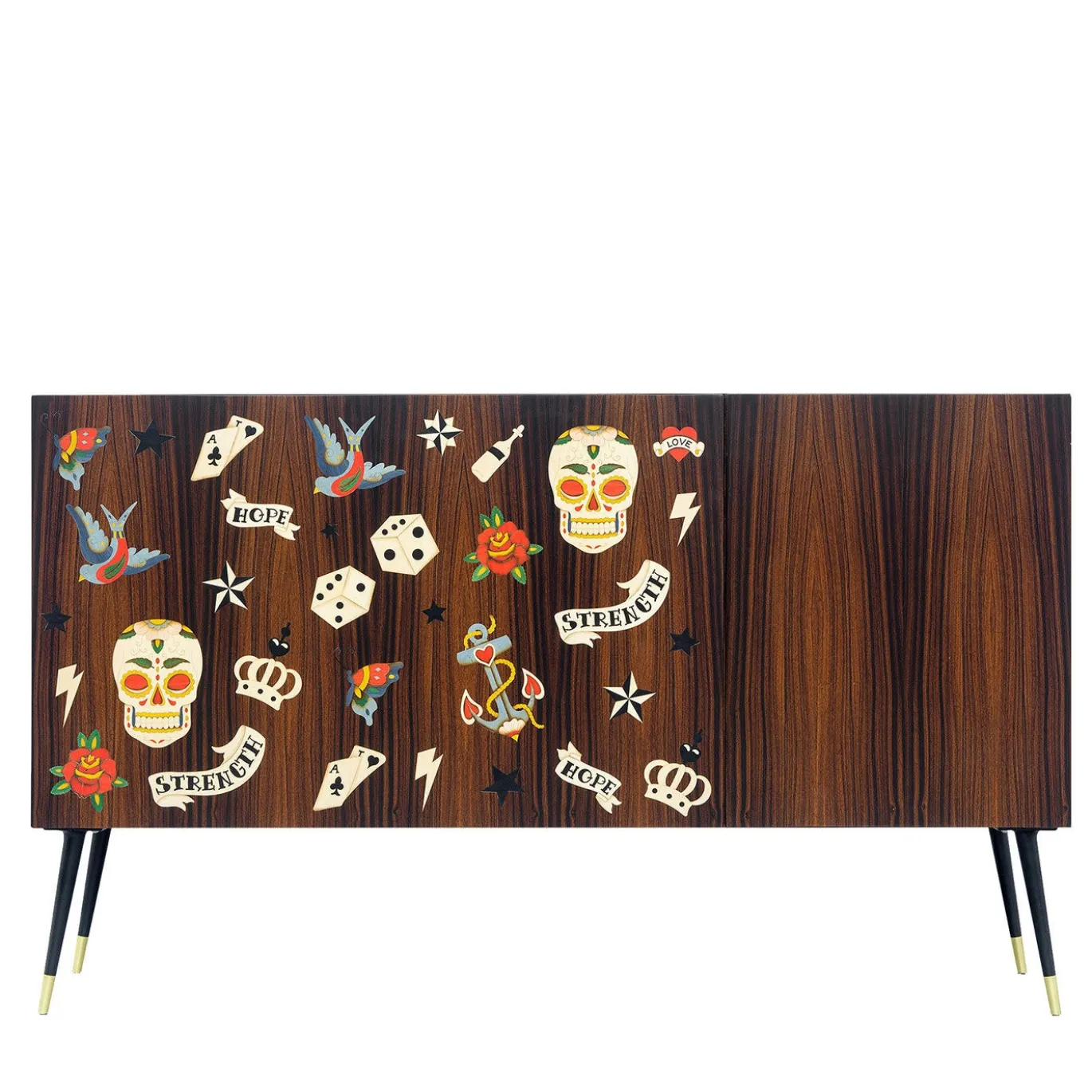 Mobile bar per tatuaggi
