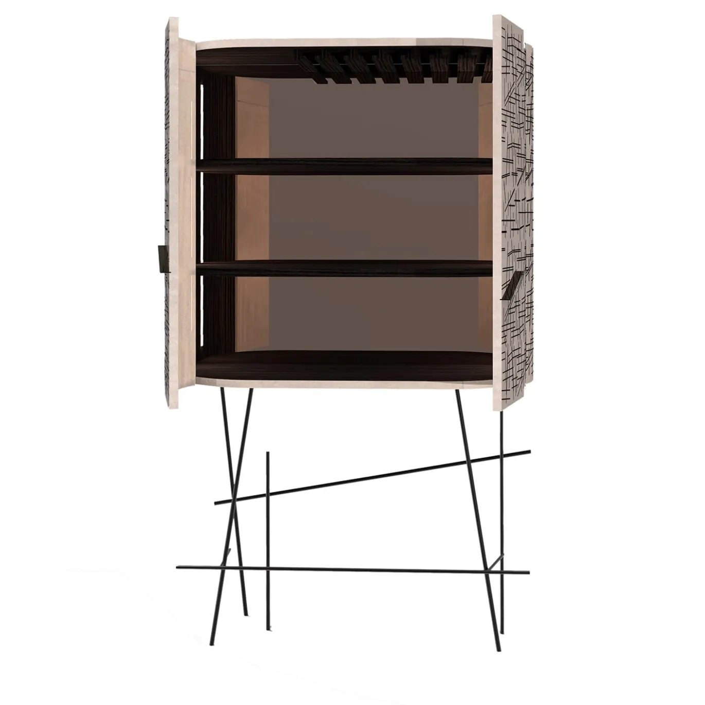 Mobile bar Trame