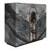 Mobile Consolle Aurelia in Marmo Palissandro Blu di Sheree Stuart Design