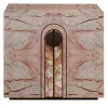 Mobile Consolle Aurelia in Marmo Siena Rosa di Sheree Stuart Design