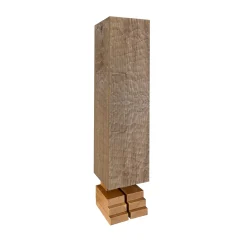Mobiletto intagliato Totem Maya Scolpito di Pietro Meccani
