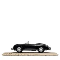 Modellino Porsche 356 A Speedster in Metallo Nero