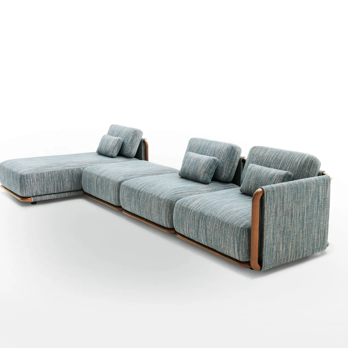 Moorea Key West Modular Blu Divano da Esterno #1