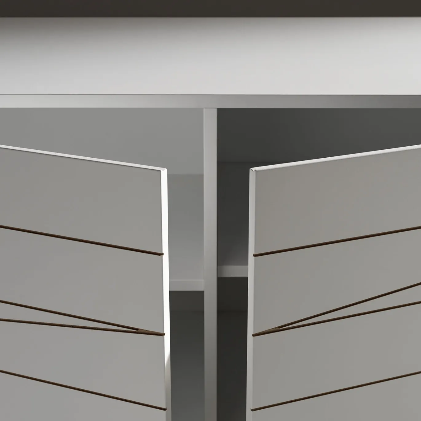 Nazca B 210/80 Credenza Bianca a 3 Porte