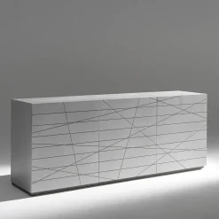 Nazca B 210/80 Credenza Bianca a 3 Porte