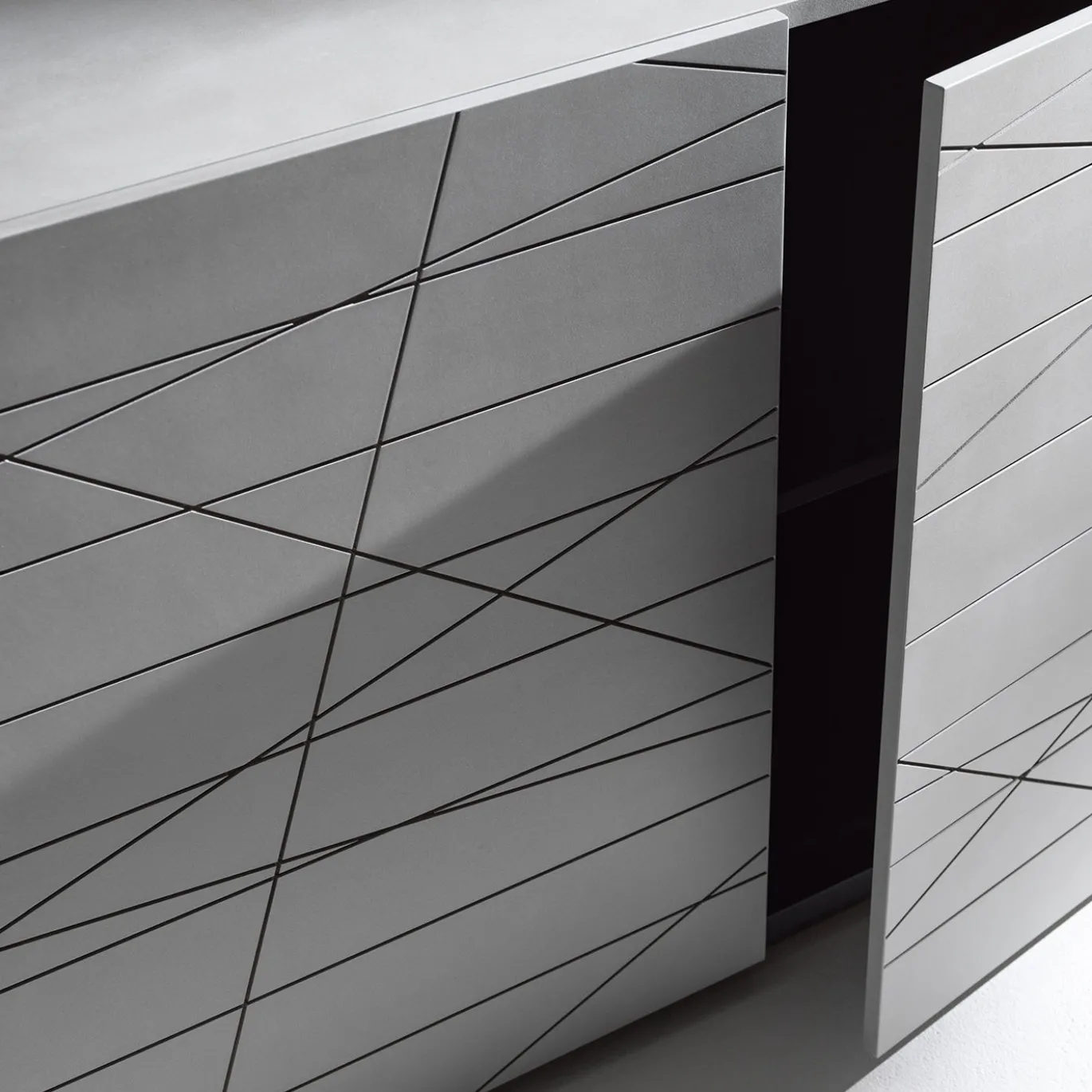 Nazca B 210/80 Credenza Bianca a 3 Porte