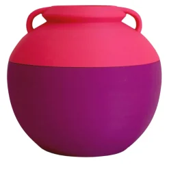 Numa Pompilio L Anfora bicolore viola e rosa