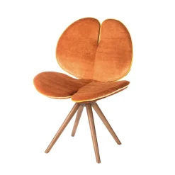 Nuova sedia in legno e tessuto Pansè
