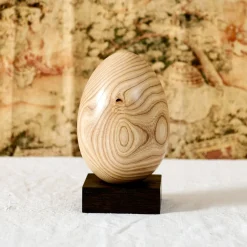 Oggetto Decorativo in Legno a Edizione Limitata Uovo n.9