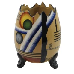 Oggetto Decorativo UOVO FUTURISTA in Ceramica