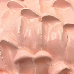 Onda Vaso piccolo rotondo rosa cipria